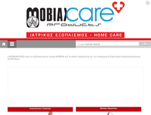 Tablet Screenshot of mobiakcare.gr